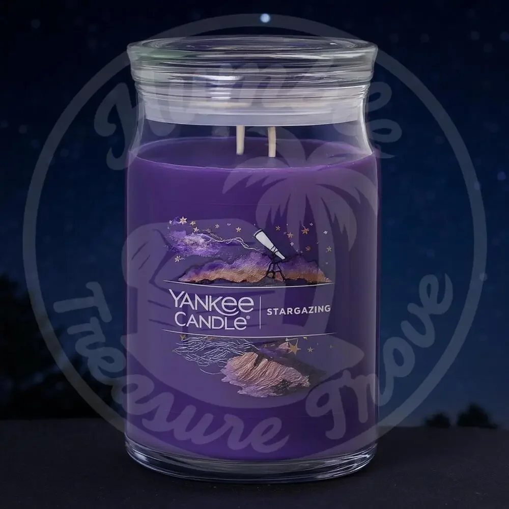 Yankee Candle Stargazing 20 oz 2-Wick Tumbler Lavender, Eucalyptus &‎ Vanilla
